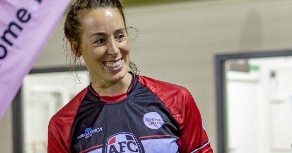 Meet the first woman to play 200 games for Ainslie Tricolours