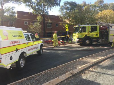 Firefighters rescue woman from burning unit in Belconnen