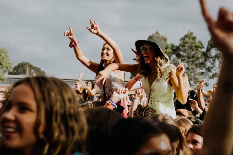 Festival crowd