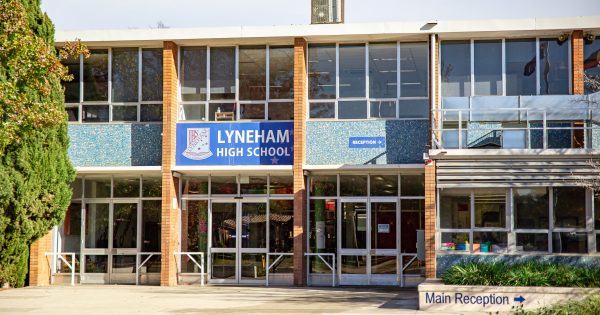 Classes moved after vandals smash dozen windows at Lyneham High