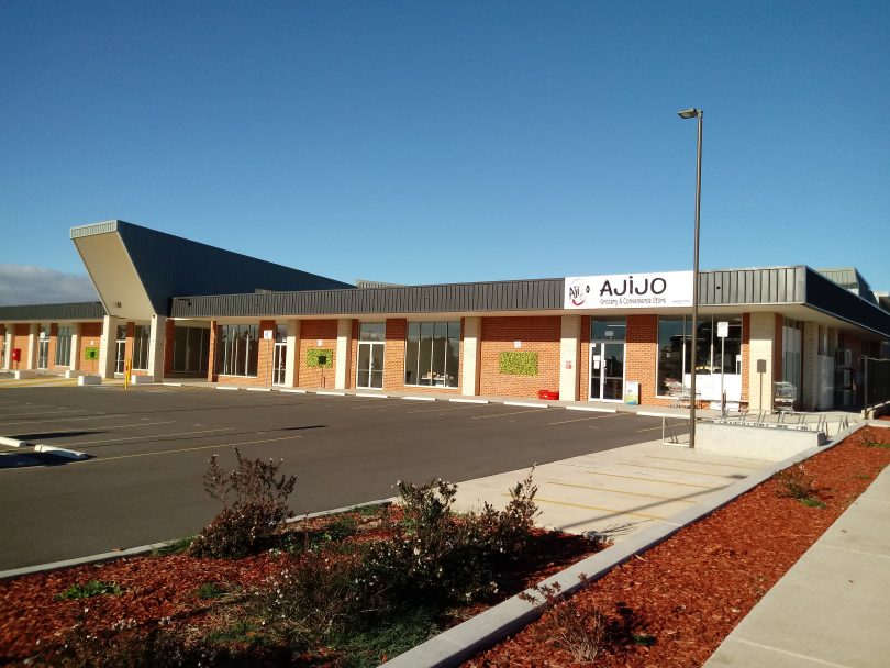 Almost-empty Coombs shops