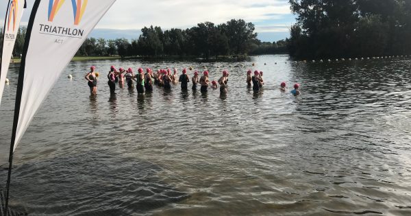 Is the triathlon under threat from a proposed Canberra Aqua Park?