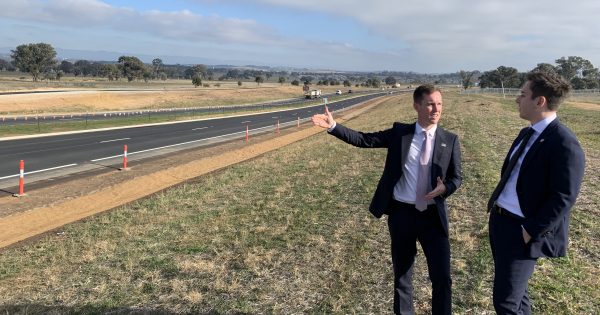 Relief for Gungahlin drivers as Horse Park Drive duplication completed