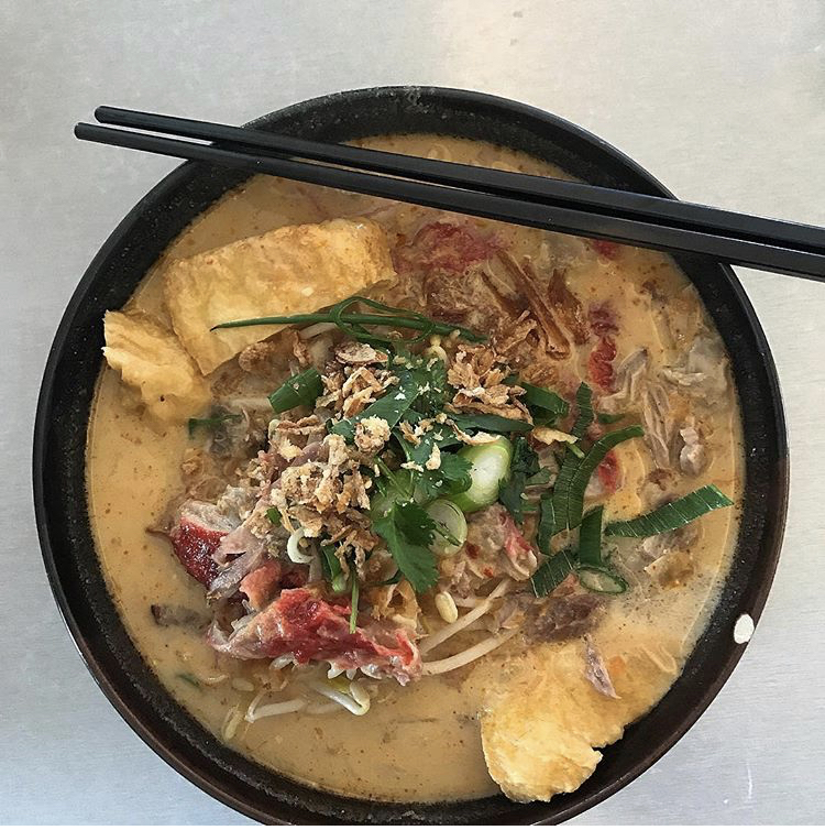 Duck laksa