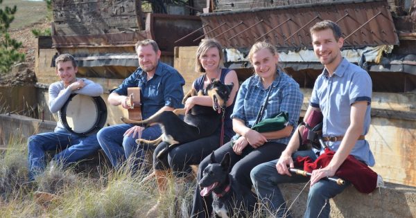 Crazy dogs, Irish and Scottish pipes recipe for national award