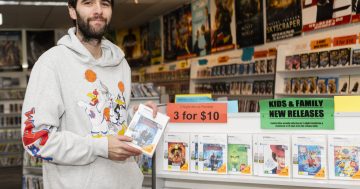 Roll the credits: Canberra's last video rental store to shut its doors