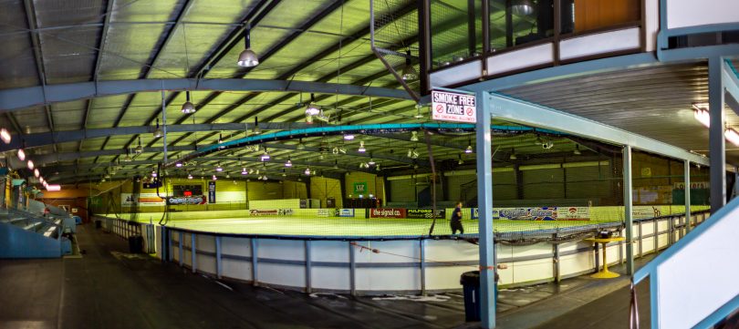 The current ice rink at Phillip