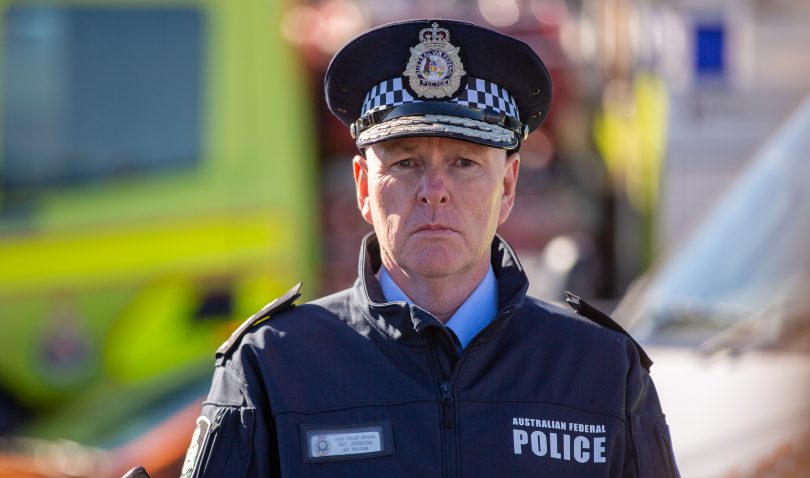ACT Policing Chief Police Officer Ray Johnson