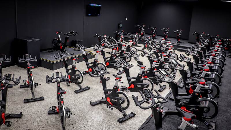 Some of the awesome, state-of- the-art Spin Bikes inside Psycle Life. Photo: Supplied.