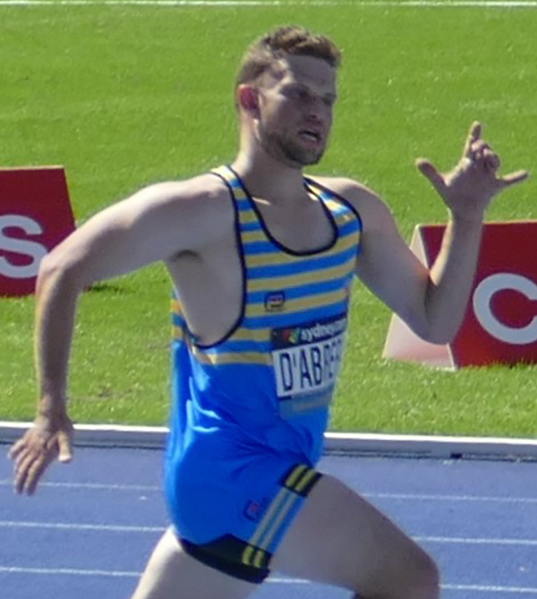 Tim in action on the track. Photo: Supplied.