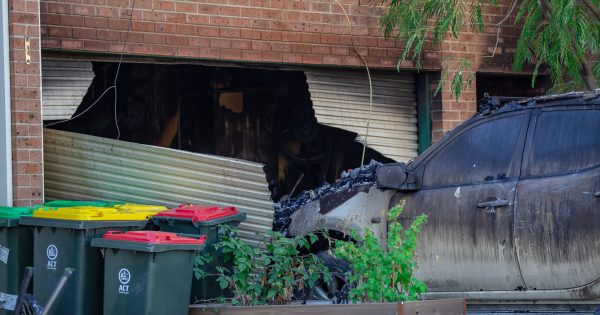 Gordon home goes up in flames