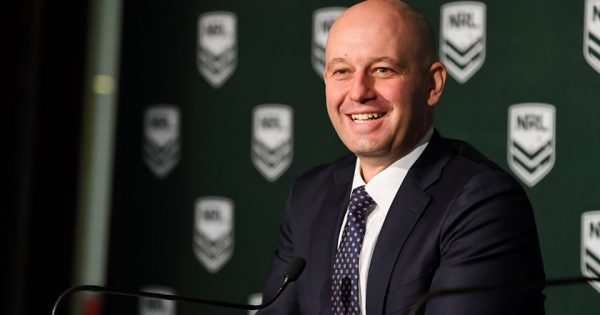 'Nothing would please me more' - NRL boss backs city stadium for Canberra