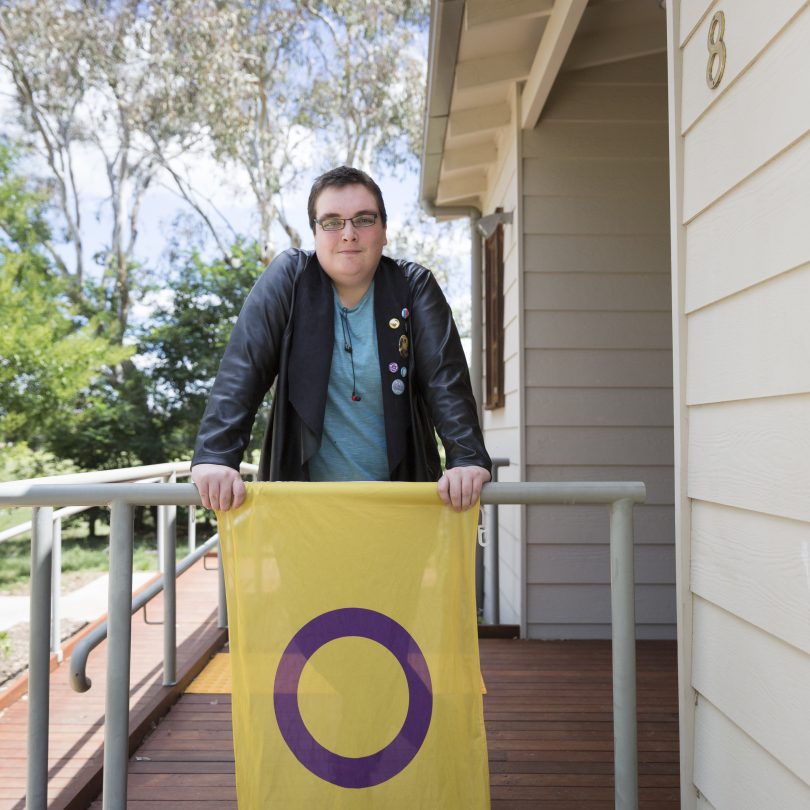 Cody Smith is the Intersex Project Worker at A Gender Agenda. Photos: Supplied. 