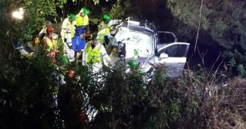 Woman rescued more than 17 hours after crash near Narooma