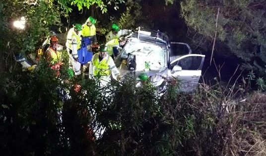 Woman rescued more than 17 hours after crash near Narooma