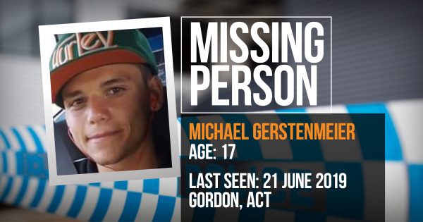 Police looking for missing teenager Michael Gerstenmeier