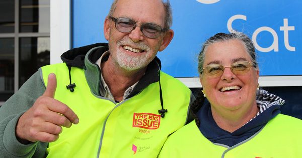 Meet Peter, a local vendor of The Big Issue