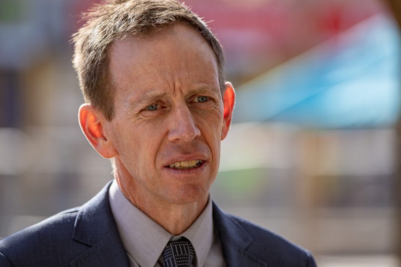 ACT Greens leader Shane Rattenbury 