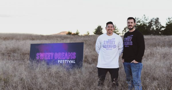Meet the two locals behind new music festival to light up Canberra's truffle farm