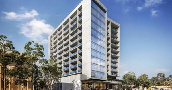 12-storey apartment block with ground floor shops planned for Belconnen