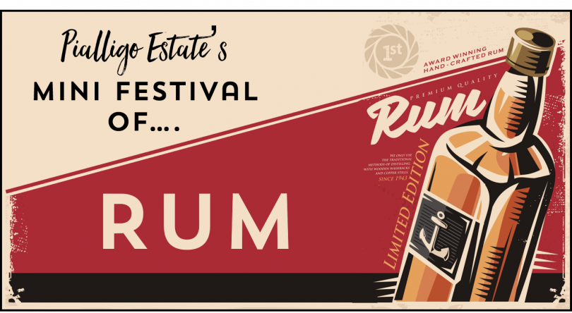 Pialligo Estate's Mini Festival of Rum - Tickets on sale now