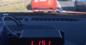 P-plater caught exceeding speed limit by 71 km/h in Gungahlin