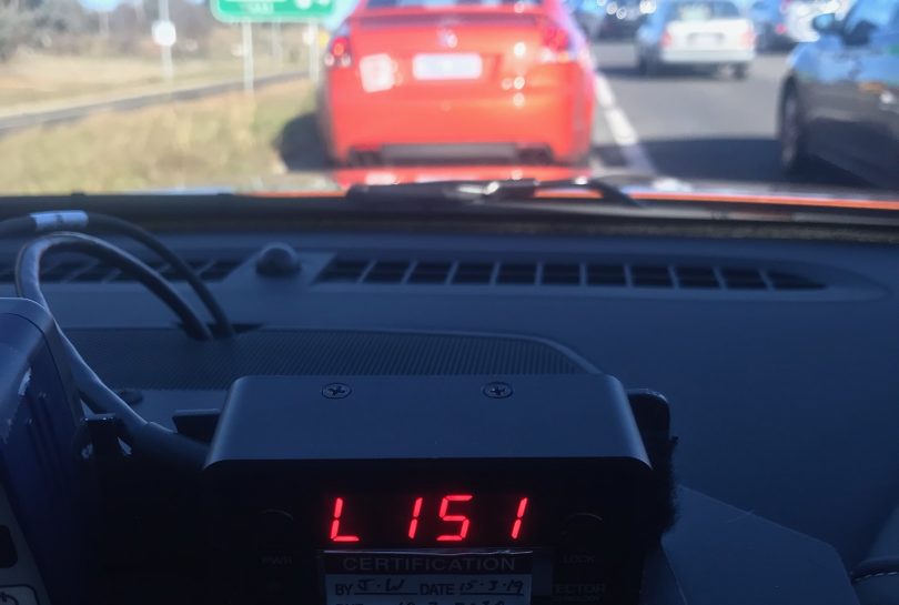 P-plater caught exceeding speed limit by 71 km/h in Gungahlin | Riotact