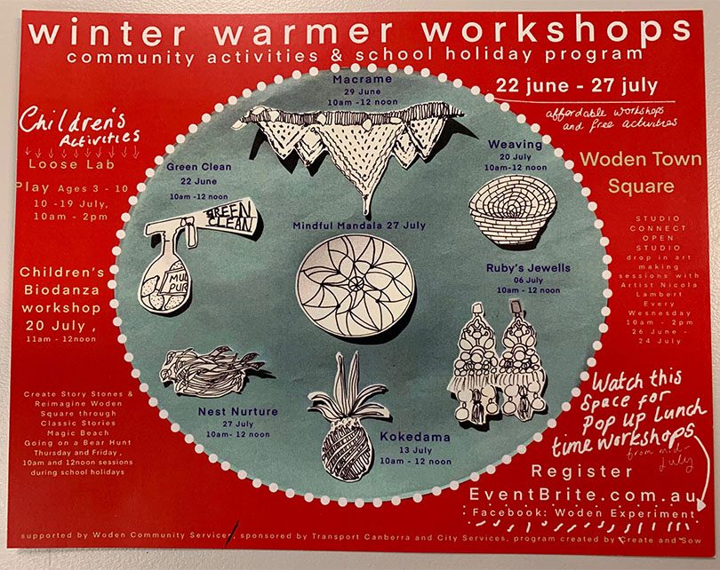 Winter Warmer Workshops