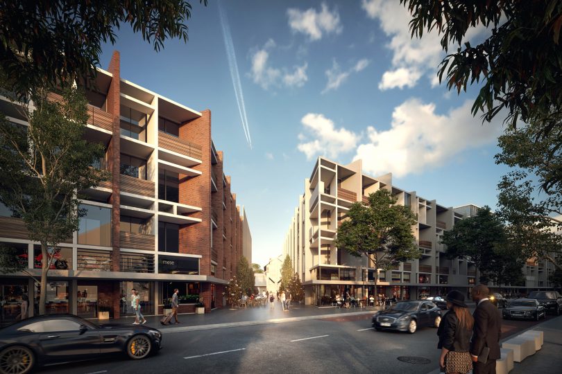 The proposed Geocon development from Wentworth Street