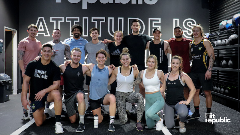 Often a group workout session will see Canberra superstars join in on the action. Last week, Raiders' Joe Tapine, Sia Soliola (a Club Lime Sponsor), Dunamis Lui, and Charnze Nicoll-Klokstad dropped in for a workout. 