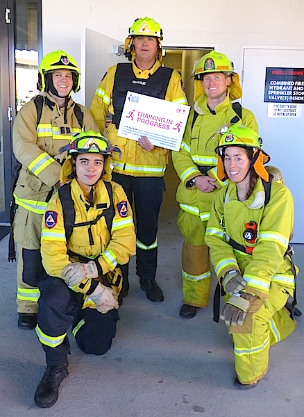 Firies Climb for MND