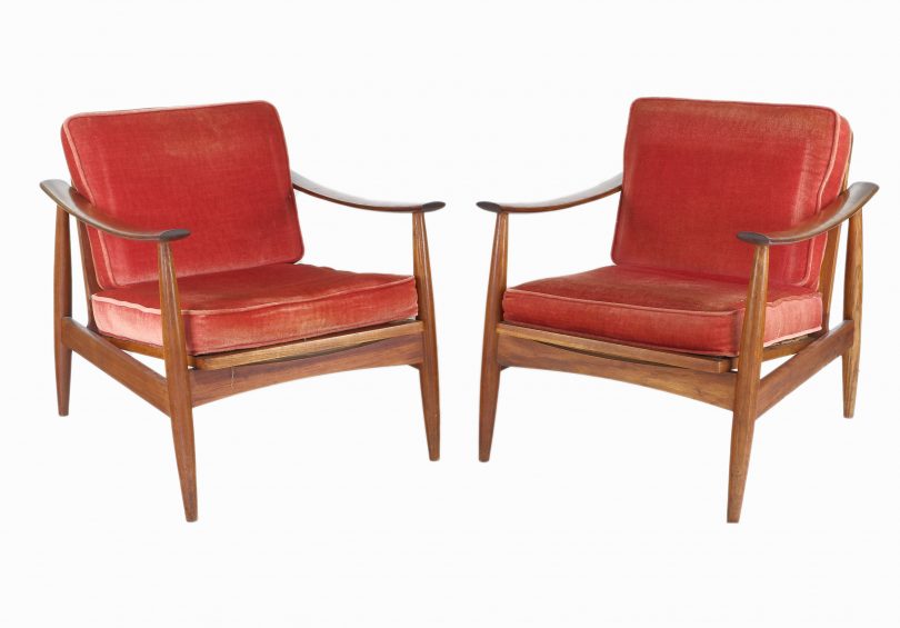 Fred Ward Armchairs.