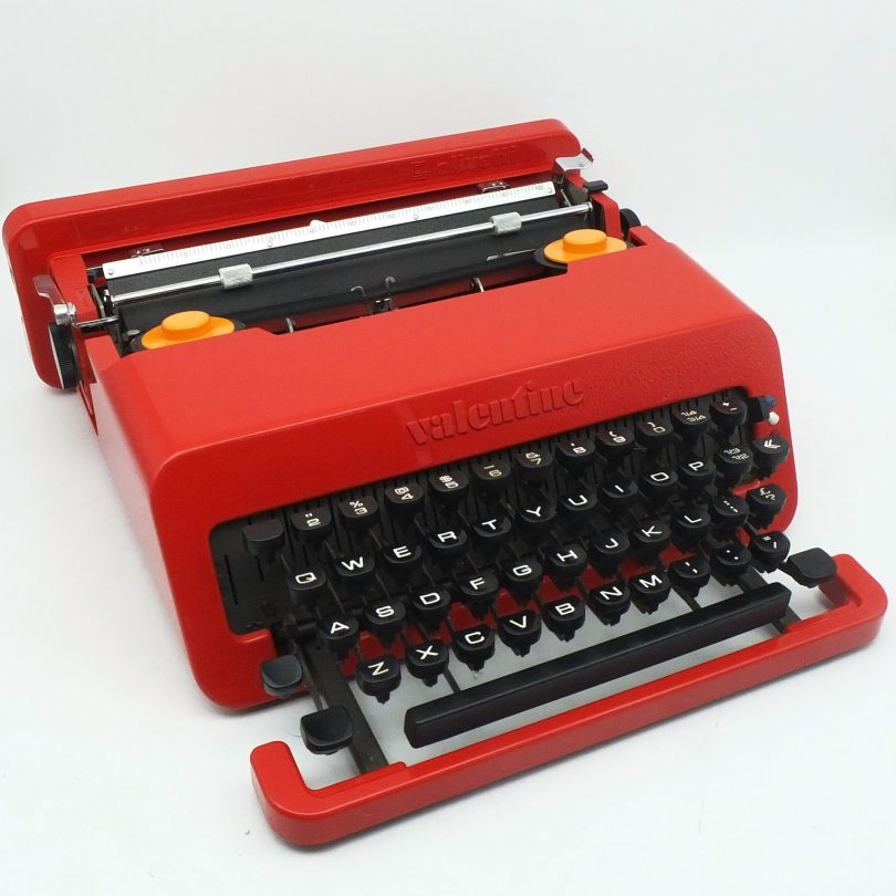 Olivetti Valentine Typewriter Designed by Ettore Sottsass