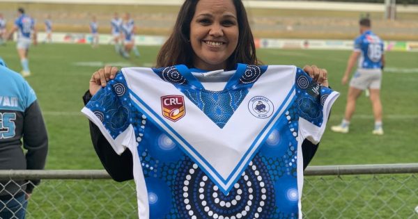 Queanbeyan Blues show heart for indigenous artist