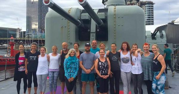 Yoga at the frontline for first responders