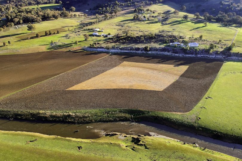 A view over river flats that on occasion become a beautiful lake. Photo: Supplied