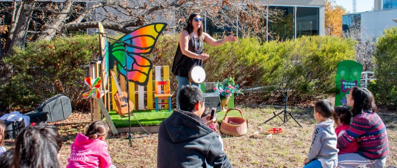 Social Art Park drumming event