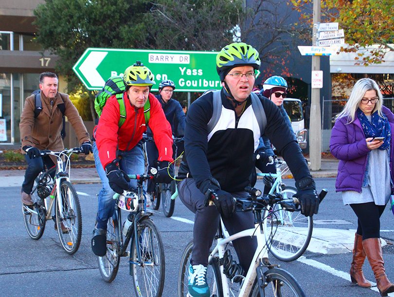 Cycling will help congestion problems