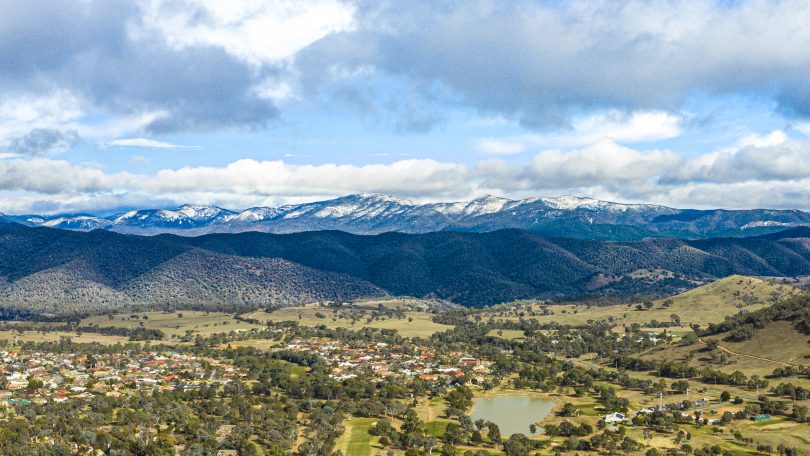 Snow on the Brindabella Ranges