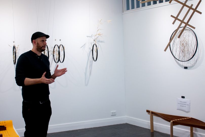 Gallery Curator Ben Drysdale