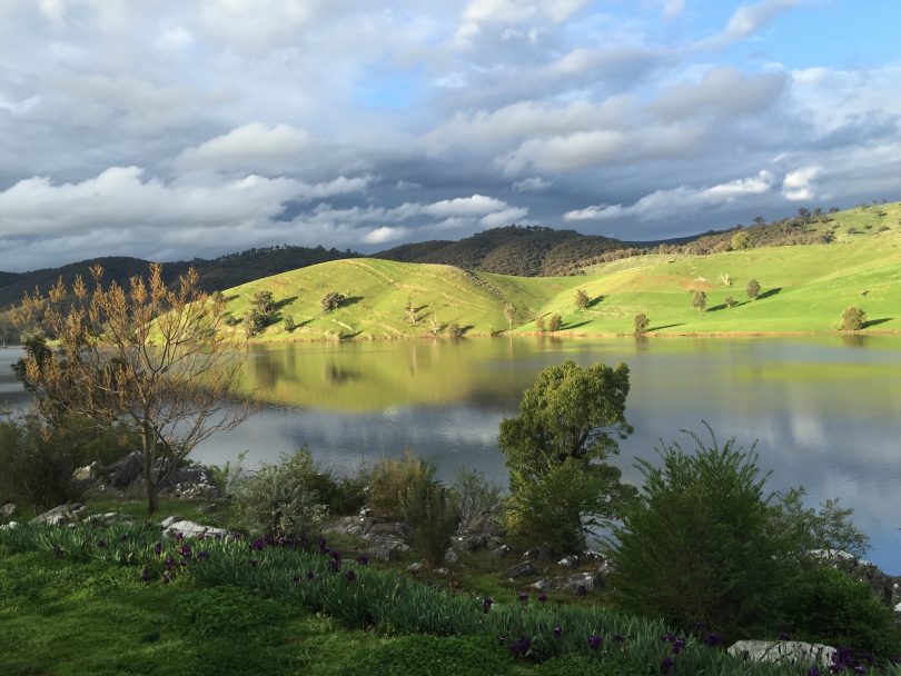 When the Burrinjuck Dam is full, the Goodradigbee River creates your water views. Photo: Supplied