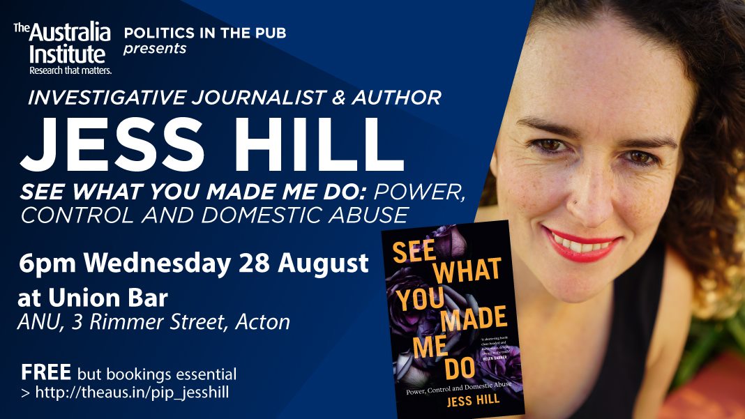 Politics In The Pub with Jess Hill | Riotact