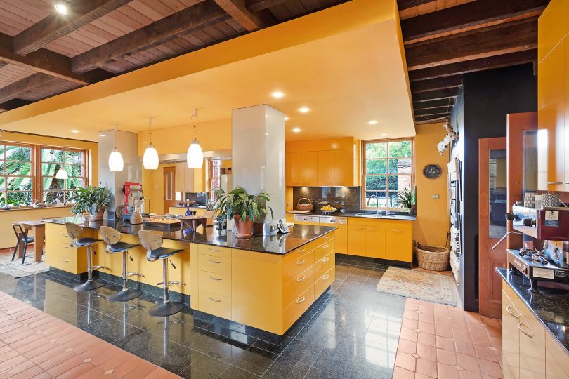 A kitchen on a commercial scale, yet warm and welcoming. Photo: Supplied