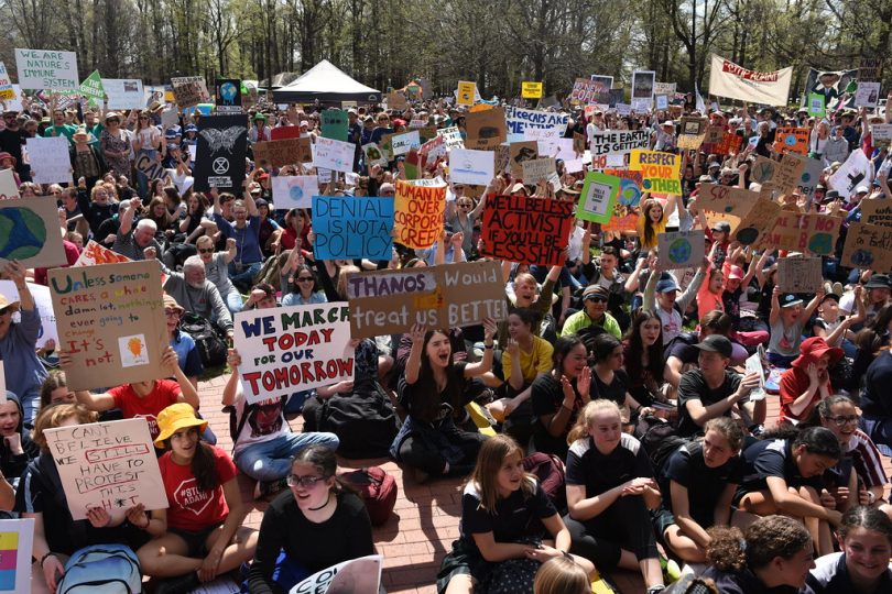 Canberra's Climate Strike