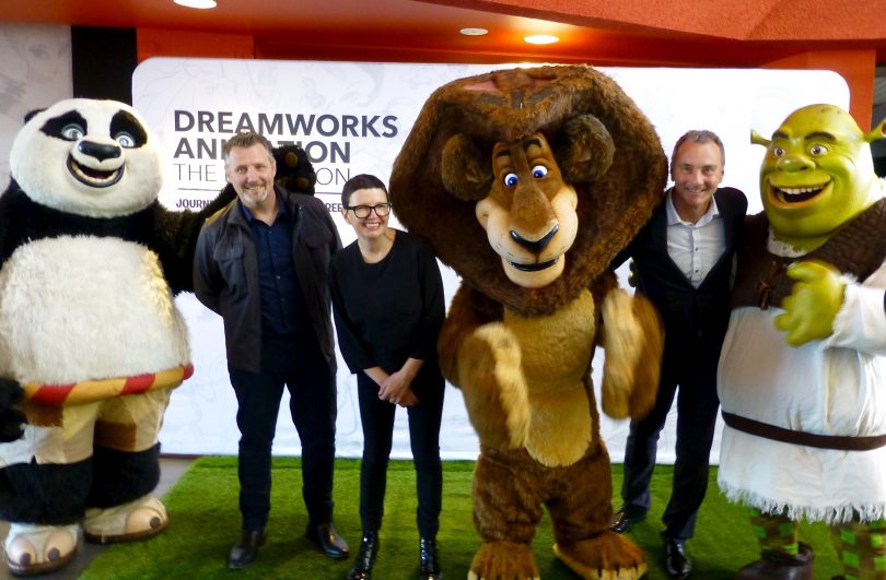 DreamWorks exhibition National Museum of Australia. Photo: Michael Weaver