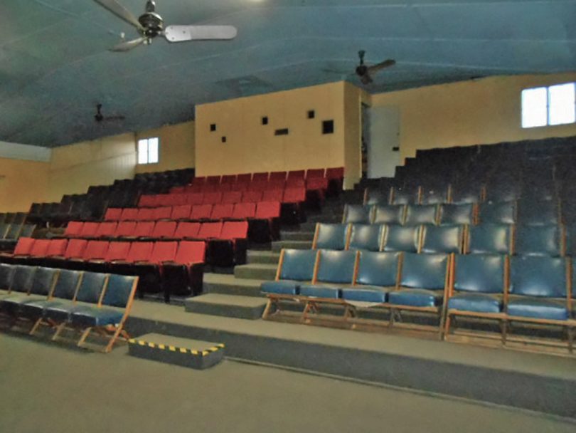 The hall with seating