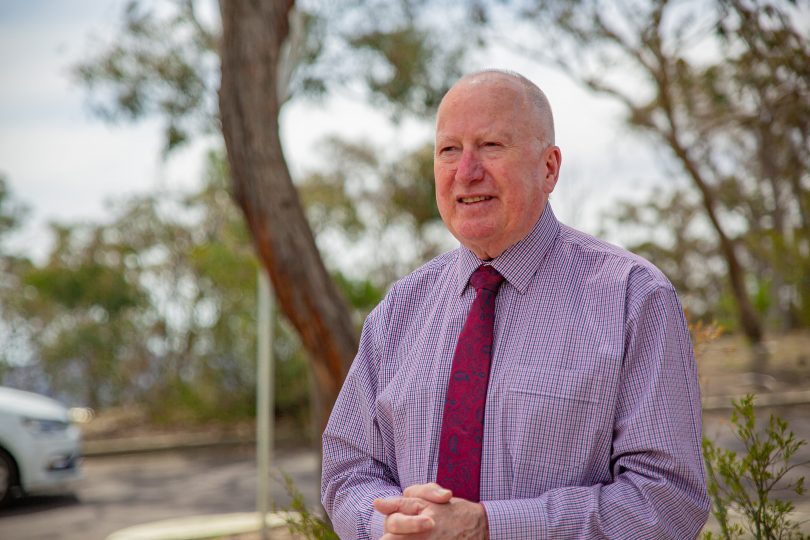 ACT Minister for Police Mick Gentleman