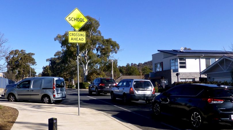 Red Hill primary school car parking issue