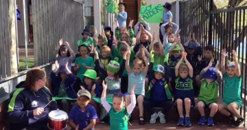 Raiders' smallest fans show their support