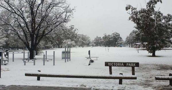 Heaviest snow falls in memory across Goulburn